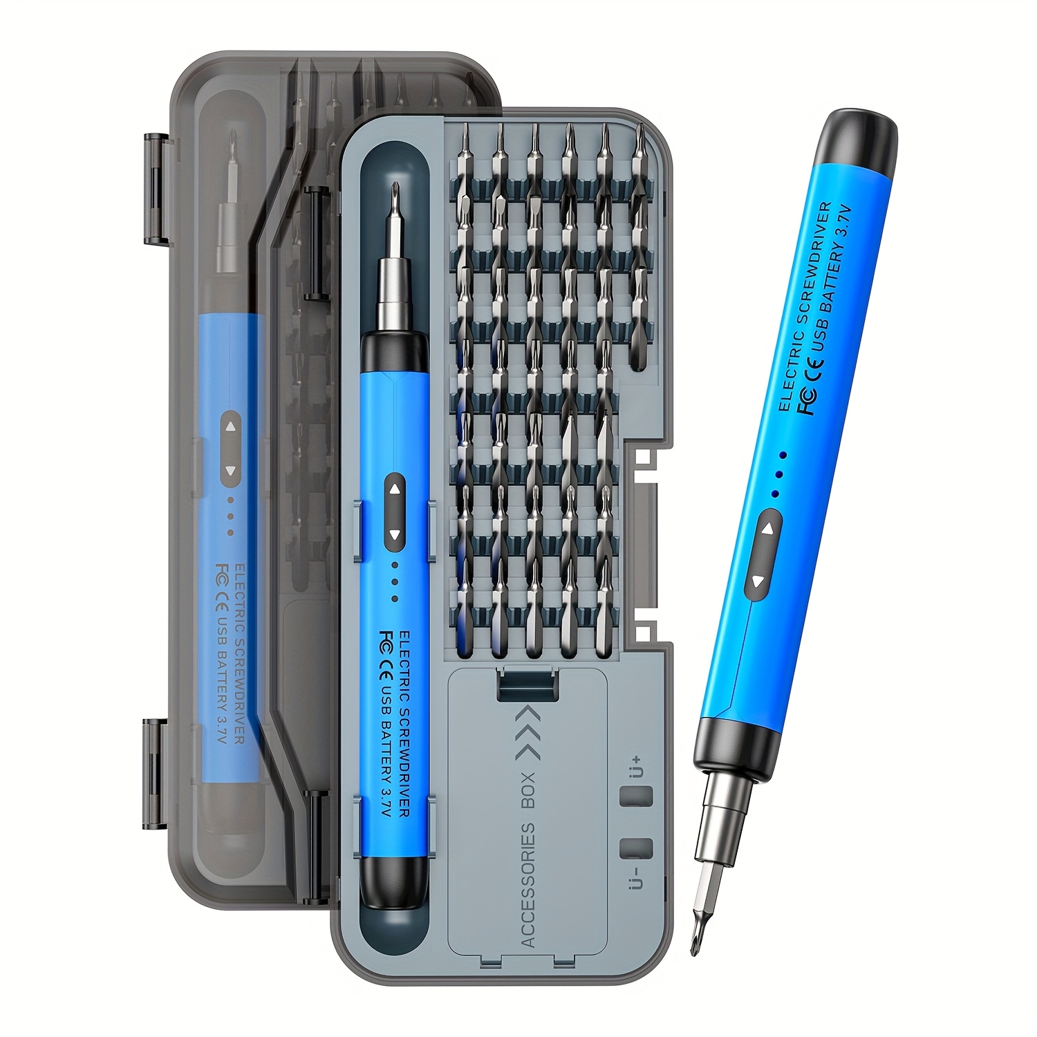 46-In-1 Electric Screwdriver Set, Quiet, Durable, Rechargeable Multifunctional Portable Tool Kit - Image 7