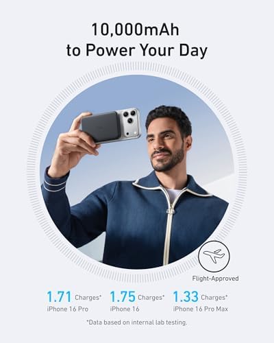 Ultra-Slim 10,000mAh Magnetic Battery Pack - Image 5