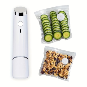 Set Handheld Electric Smart Vacuum Sealer with Food Storage Bags