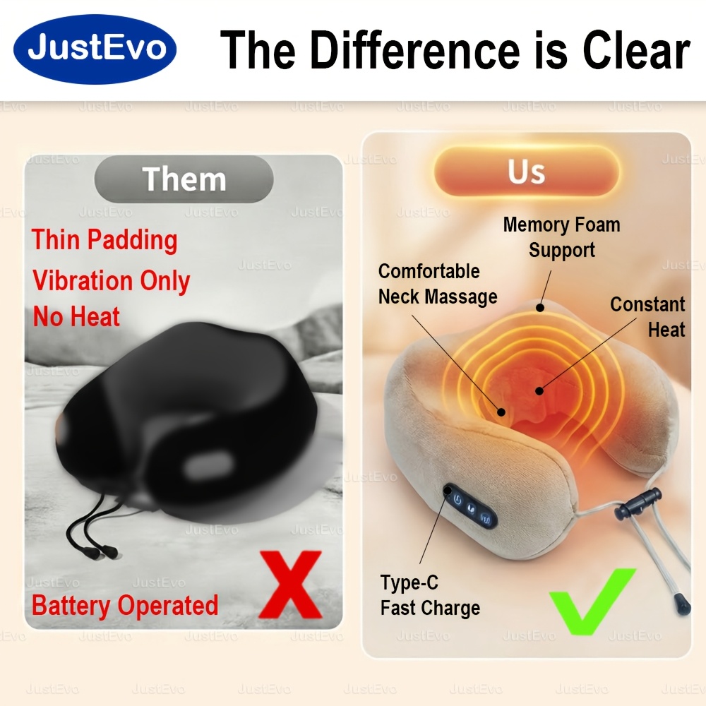 Massager, Electric Neck Pillow, Suitable for Travel - Image 5