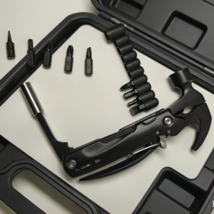 Upgraded 16-in-1 Multifunctional Mini Claw Hammer with Screwdriver Bits Is a Must-have