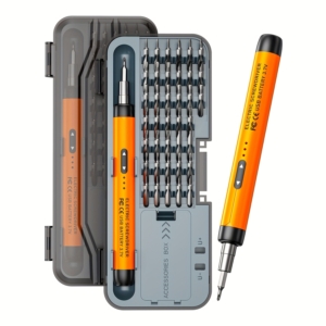 46-In-1 Electric Screwdriver Set, Quiet, Durable, Rechargeable Multifunctional Portable Tool Kit