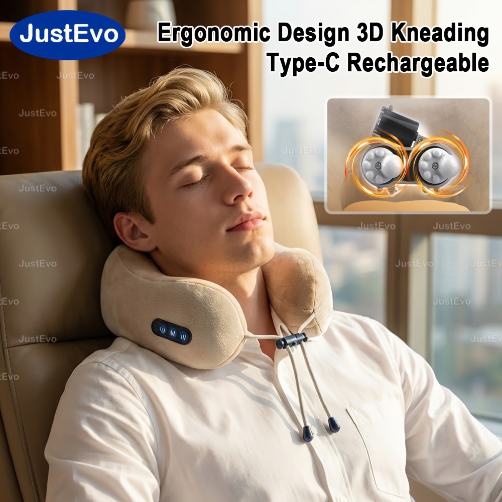 Massager, Electric Neck Pillow, Suitable for Travel