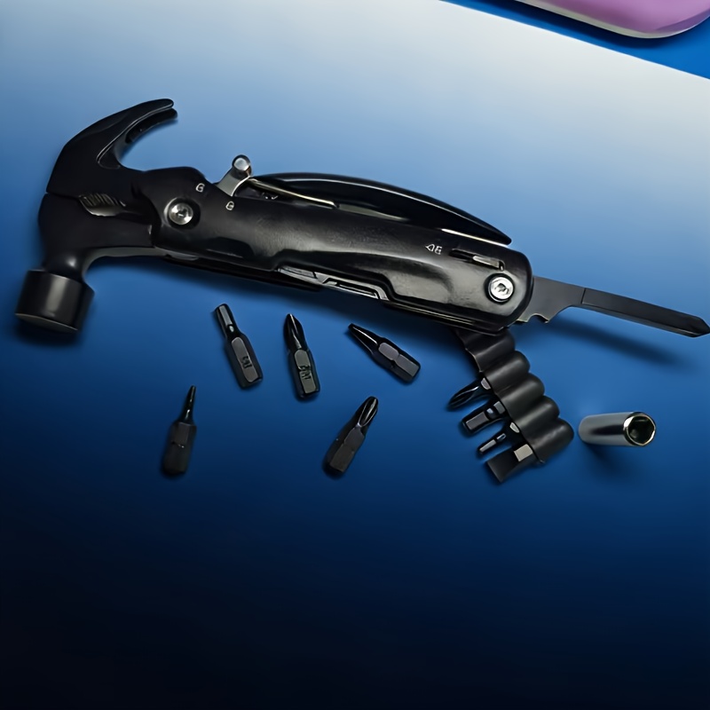 Upgraded 16-in-1 Multifunctional Mini Claw Hammer with Screwdriver Bits Is a Must-have - Image 7