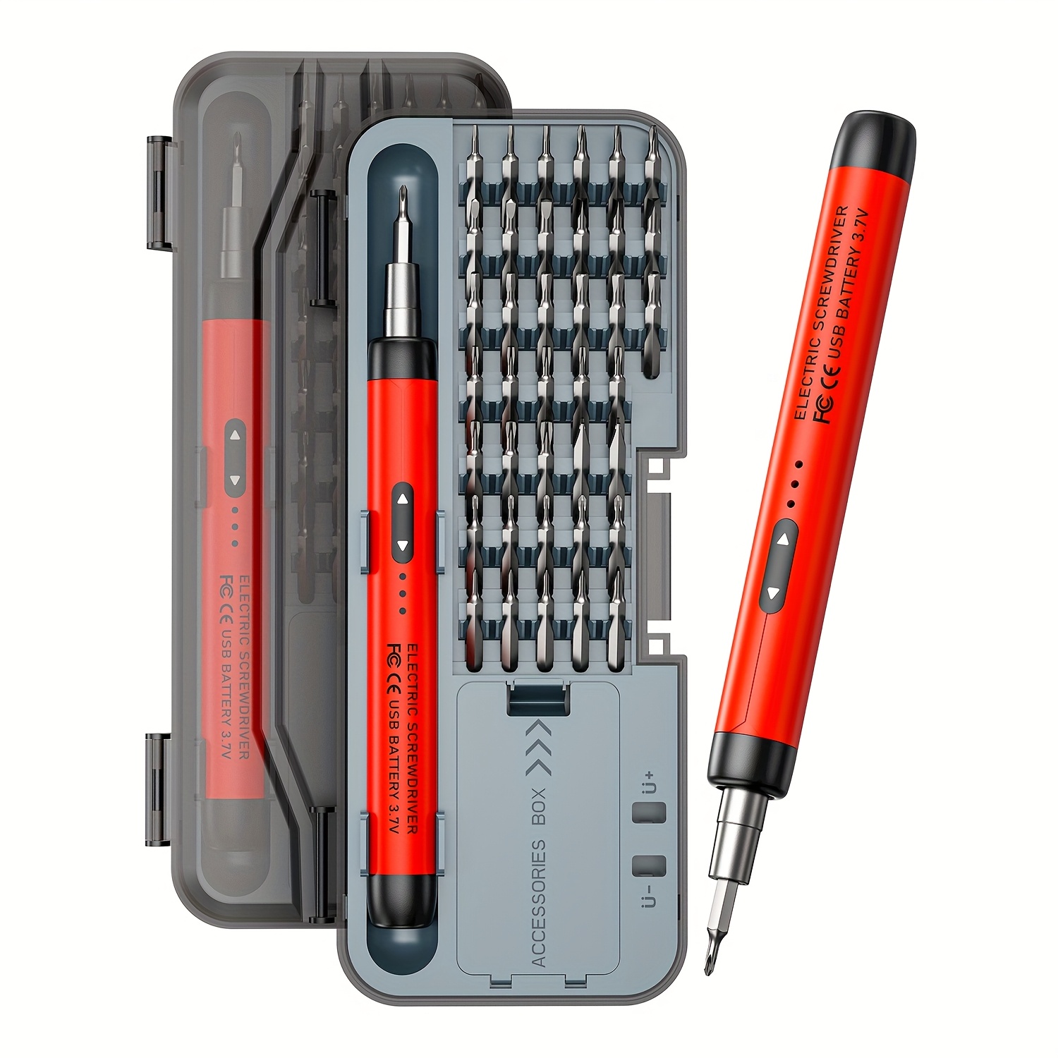 46-In-1 Electric Screwdriver Set, Quiet, Durable, Rechargeable Multifunctional Portable Tool Kit - Image 9