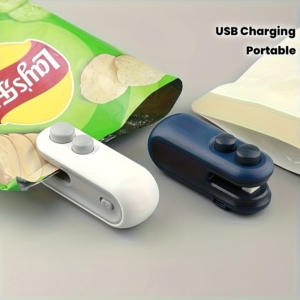 2pcs Snack Bag Sealer Set | 1 Sealer + 1 USB Charging Cable